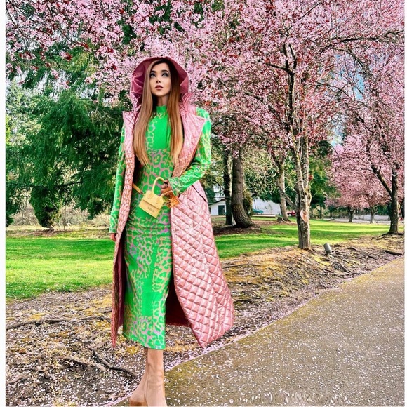 H&M | Dresses | Hm Studio Limited Edition Green Leopard Print Dress | Poshmark H&M | Dresses | Hm Studio Limited Edition Green Leopard Print Dress | Poshmark